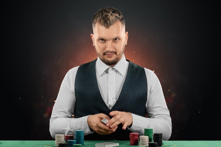 Lightning Roulette live table interface on qqmamibet login showing croupier, wheel, and betting board
